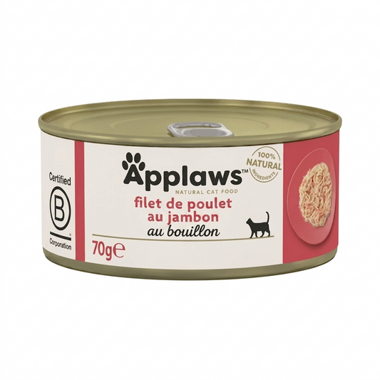 Filet de poulet au jambon au bouillon APPLAWS